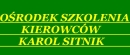 Zdjęcie 1 - OŚRODEK SZKOLENIA KIEROWCÓW KAROL SITNIK