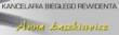 KANCELARIA BIEGŁEGO REWIDENTA ANNA ŁASZKIEWICZ LOGO - KANCELARIA BIEGŁEGO REWIDENTA ANNA ŁASZKIEWICZ