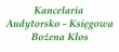 LOGO - KANCELARIA AUDYTORSKO - KSIĘGOWA BOŻENA KŁOS